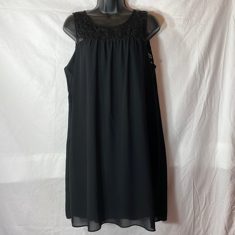 Large Black Dress